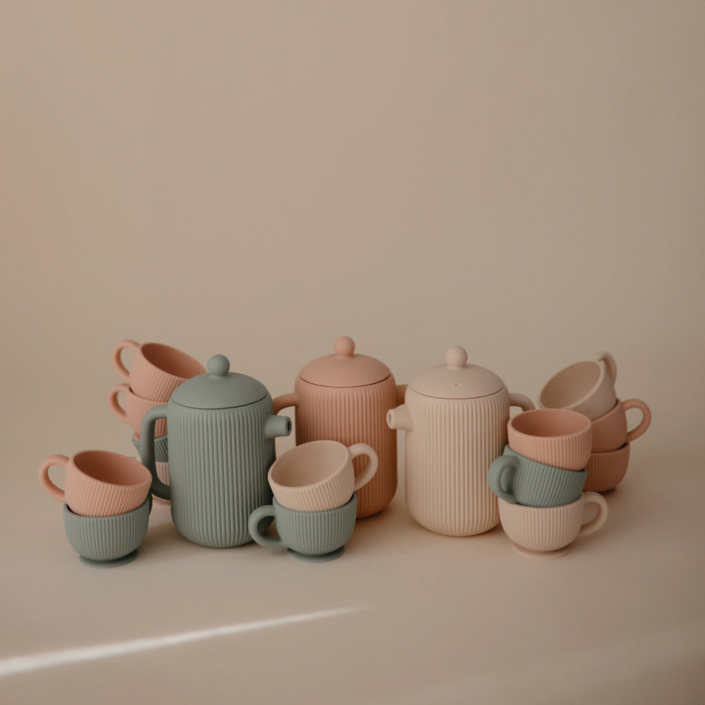 Silicone Tea Play Set - Various Colors