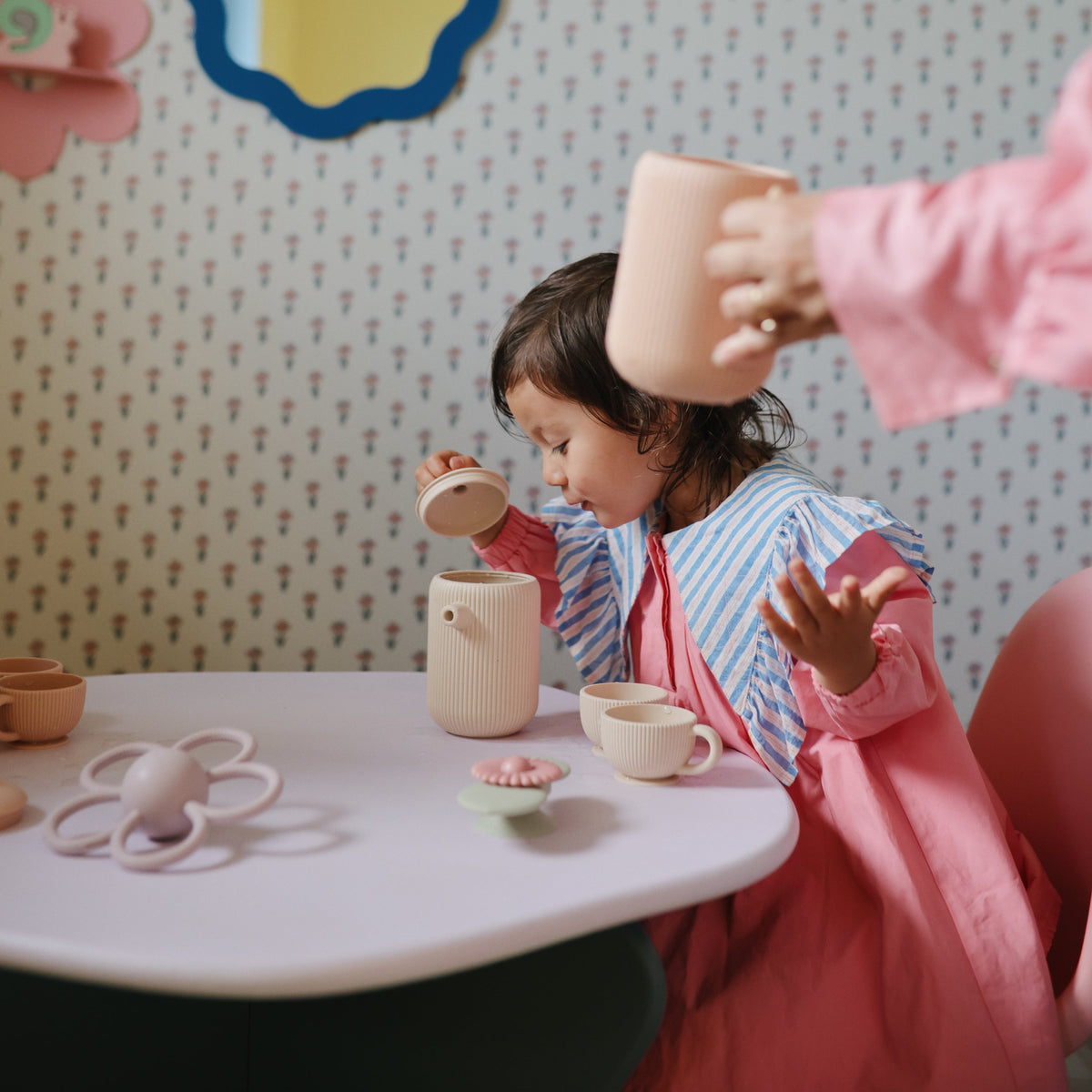 Silicone Tea Play Set - Various Colors