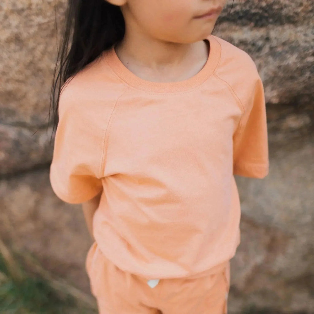 Organic Cotton Raglan T-Shirt - Various Colors
