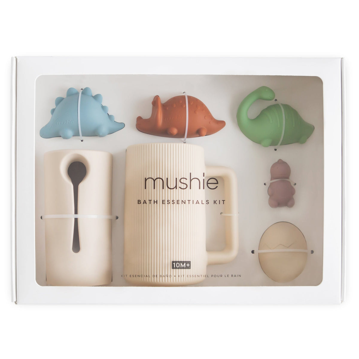 Silicone Bath Essentials Kit - Dinosaur