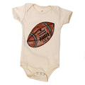 Short-sleeved bodysuit- football*