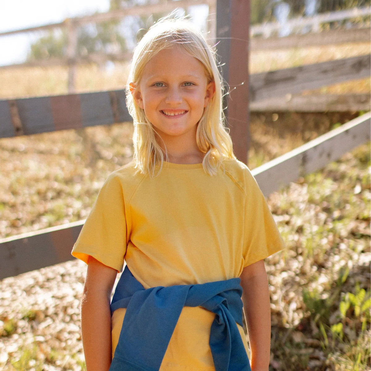 Organic Cotton Raglan T-Shirt - Various Colors