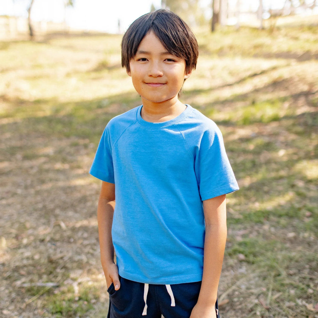 Organic Cotton Raglan T-Shirt - Various Colors