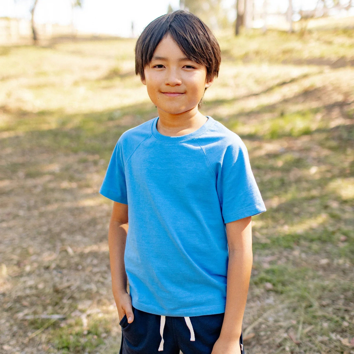 Organic Cotton Raglan T-Shirt - Various Colors