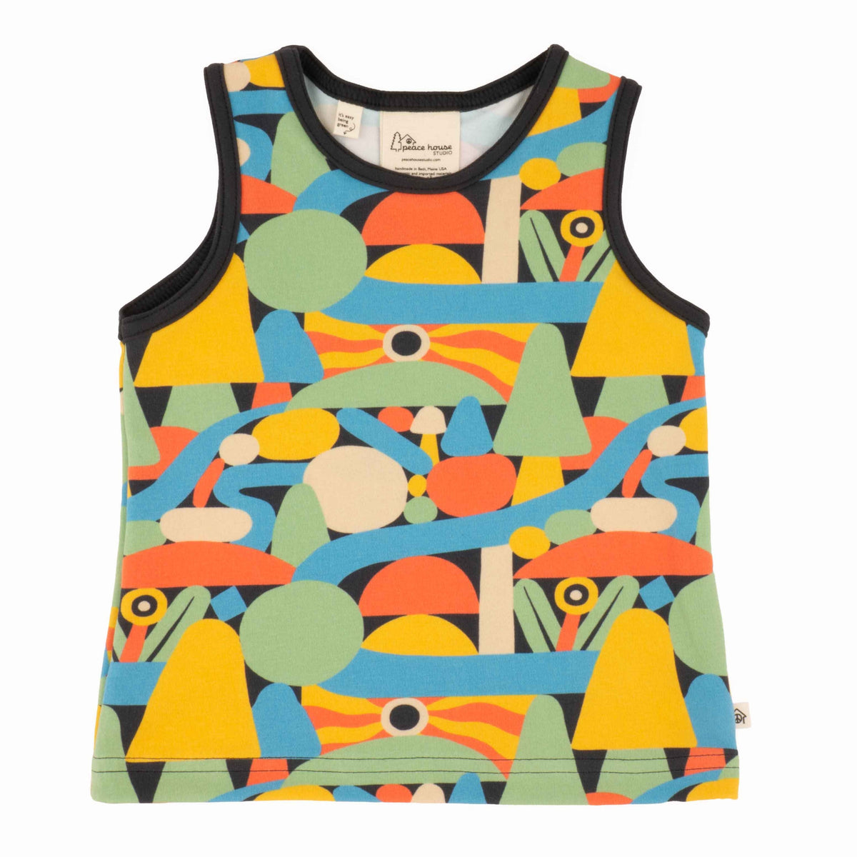 Classic tank- toddler, prints by Wyatt Hersey*