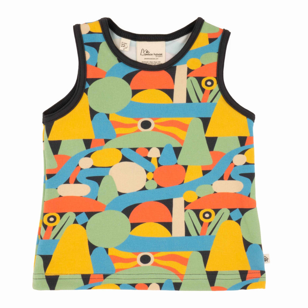 Classic tank- baby, prints by Wyatt Hersey*