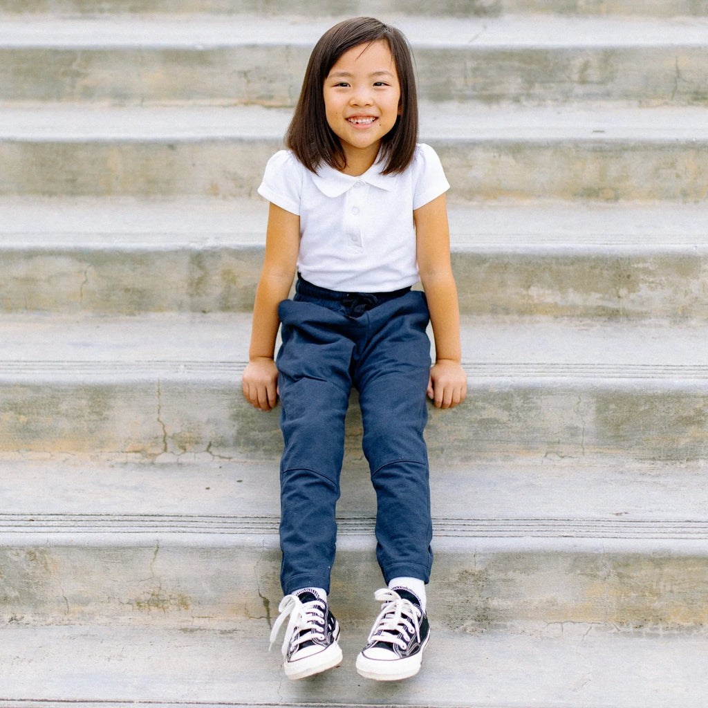Organic Cotton Sweatpants - Navy or Gray