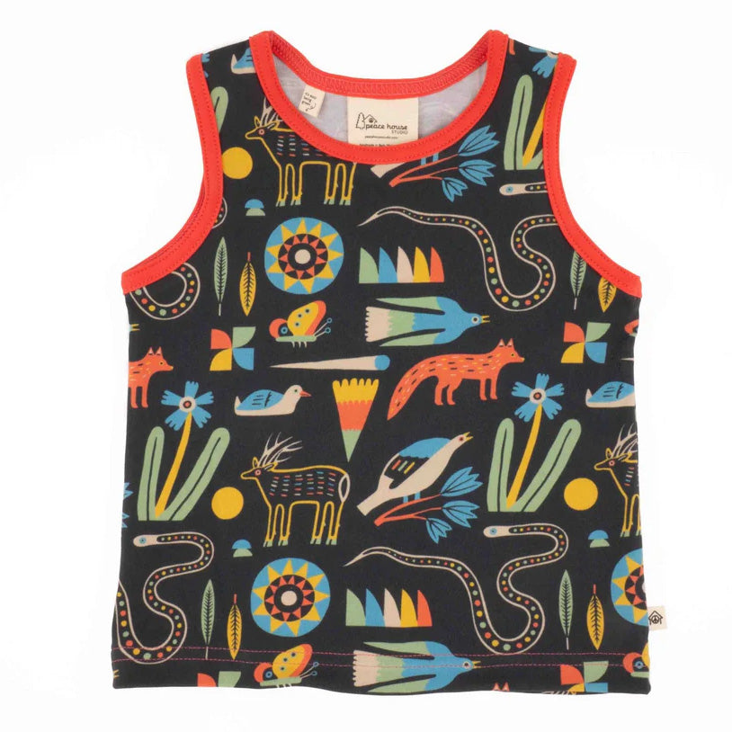 Classic tank- toddler, prints by Wyatt Hersey*
