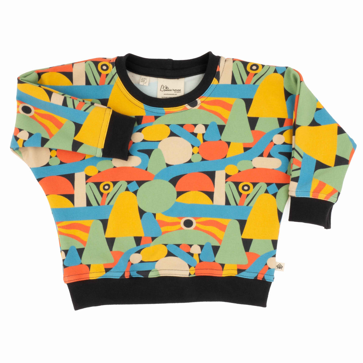 Sweatshirt- baby, prints by Wyatt Hersey*