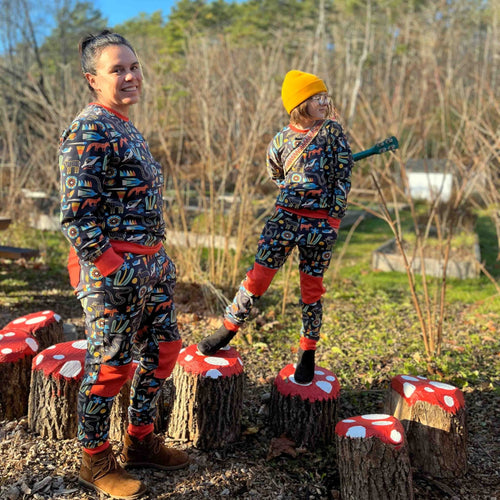 Joggers- big kid, prints by Wyatt Hersey*