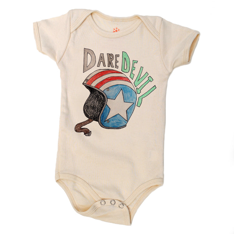 Short-sleeved bodysuit- dare devil*