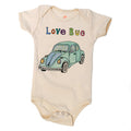 Short-sleeved bodysuit- love bug*