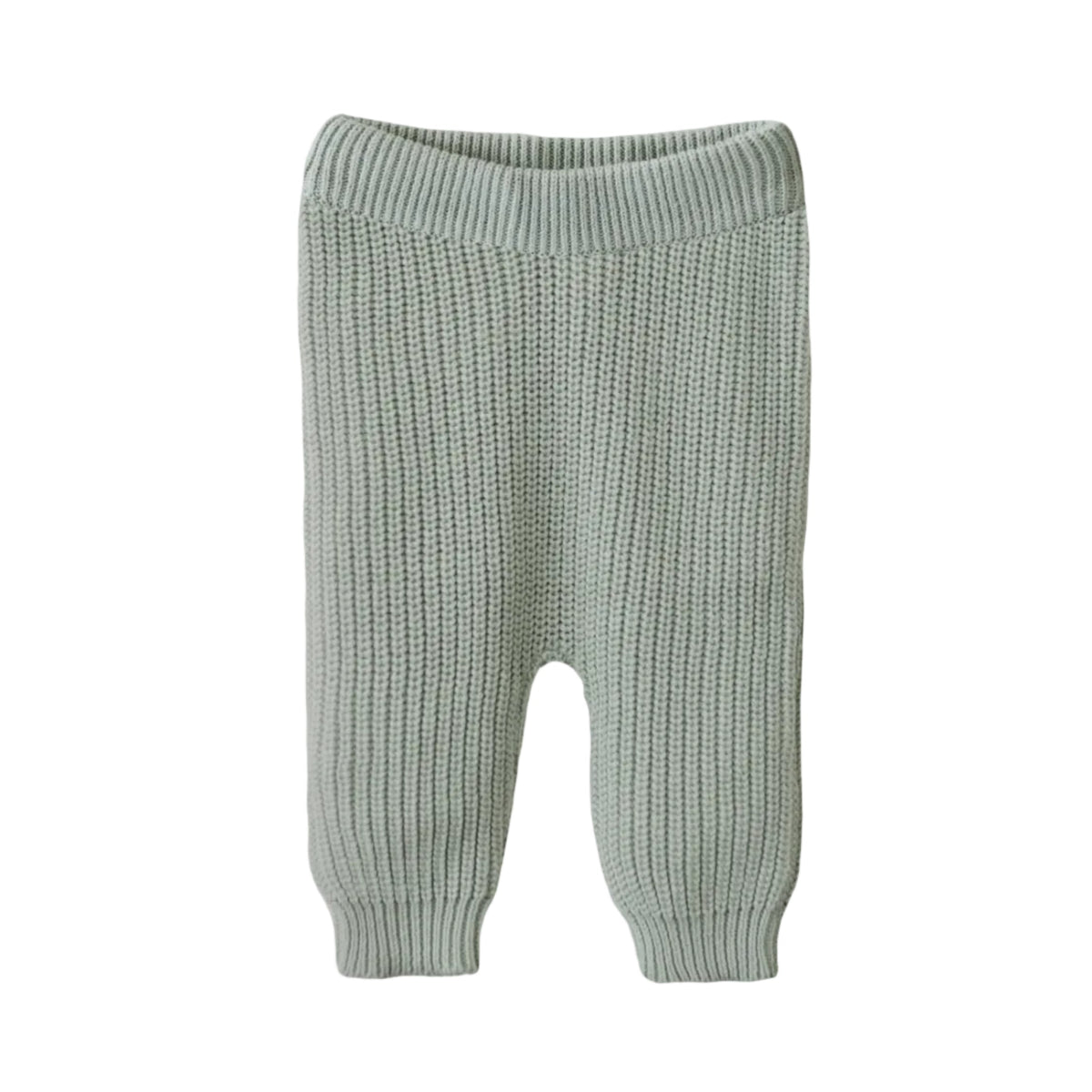 Organic Cotton Chunky Knit Pants - Various Colors