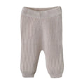 Organic Cotton Chunky Knit Pants - Various Colors
