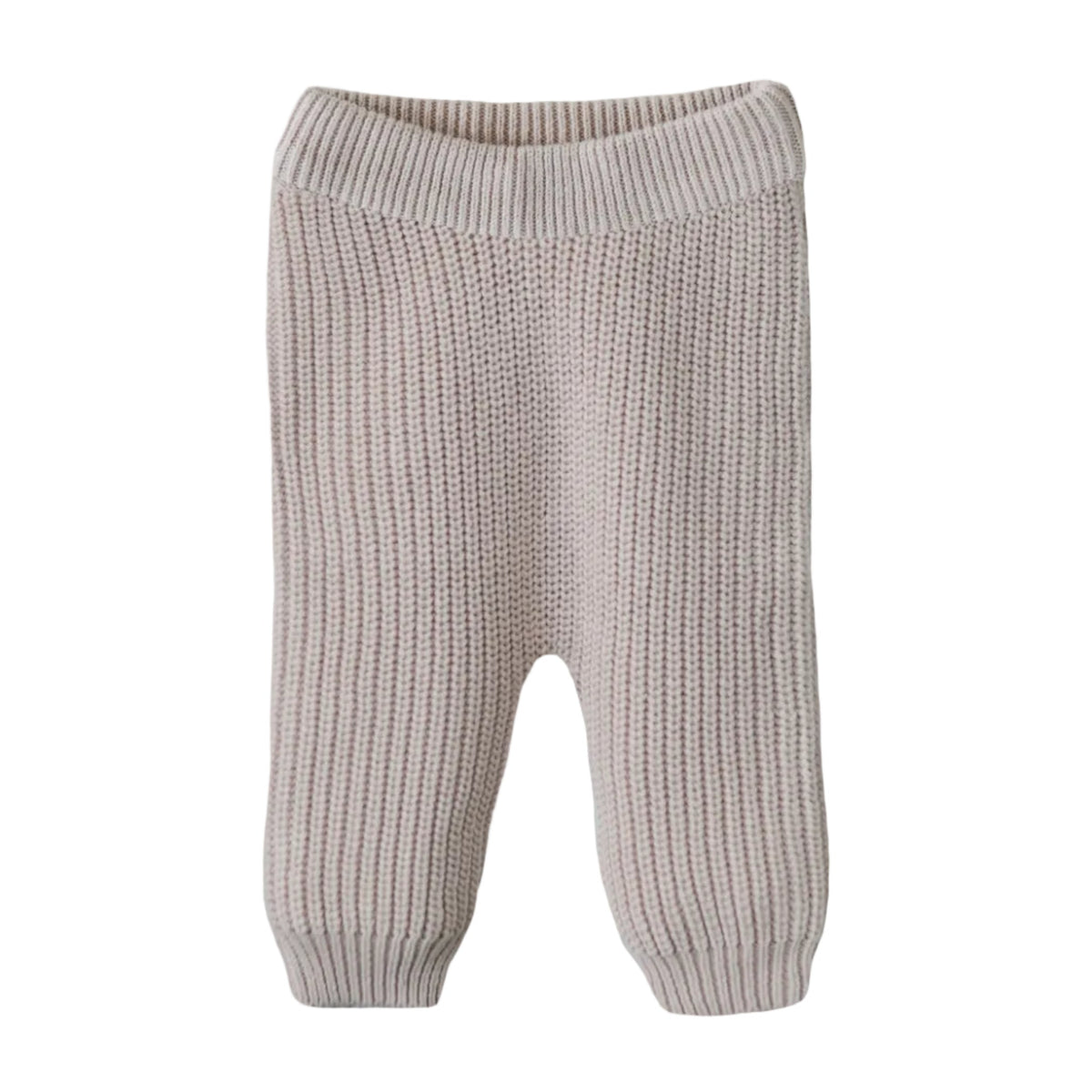 Organic Cotton Chunky Knit Pants - Various Colors