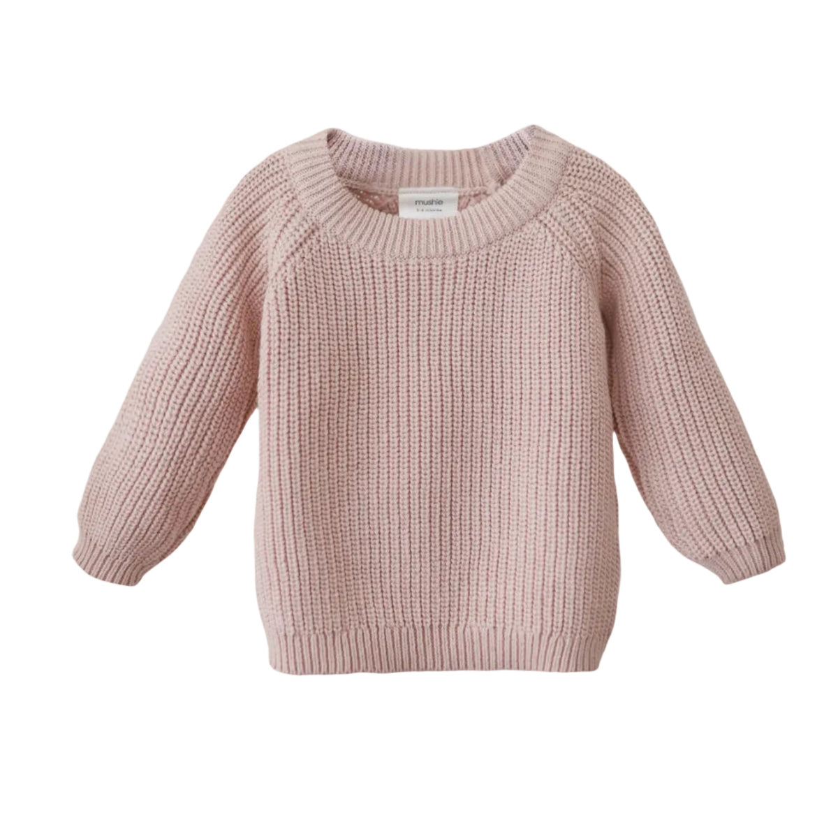 Organic Cotton Chunky Knit Sweater - Various Colors