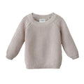 Organic Cotton Chunky Knit Sweater - Various Colors