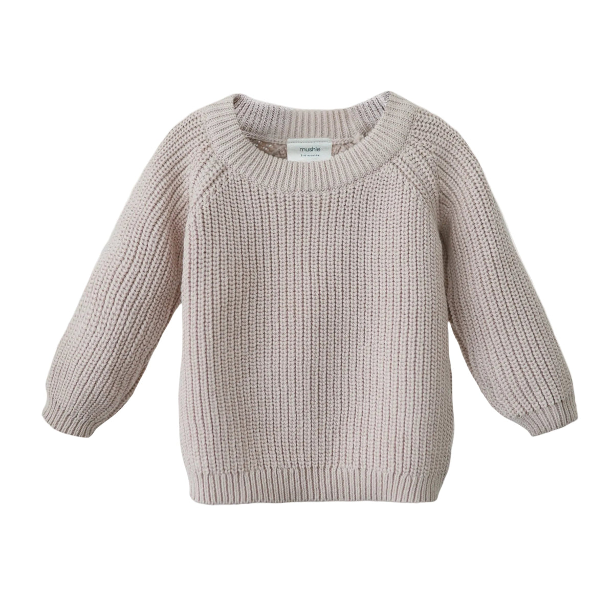 Organic Cotton Chunky Knit Sweater - Various Colors